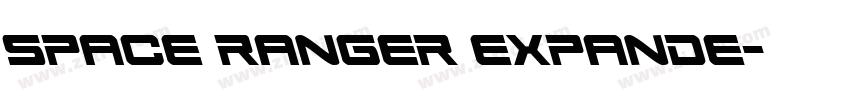 space ranger expande字体转换